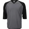 World Jerseys Men's MTB Cycling Jersey - Black/Grey (S, M, L, XL, 2XL)