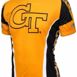 Adrenaline Promotions Georgia Tech Yellow Jackets Road Cycling Jersey (Small)
