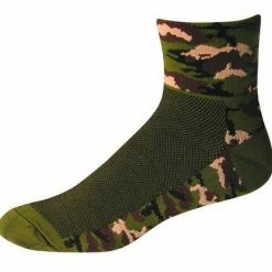 Save Our Soles SOS Camouflage - Jungle Green Socks