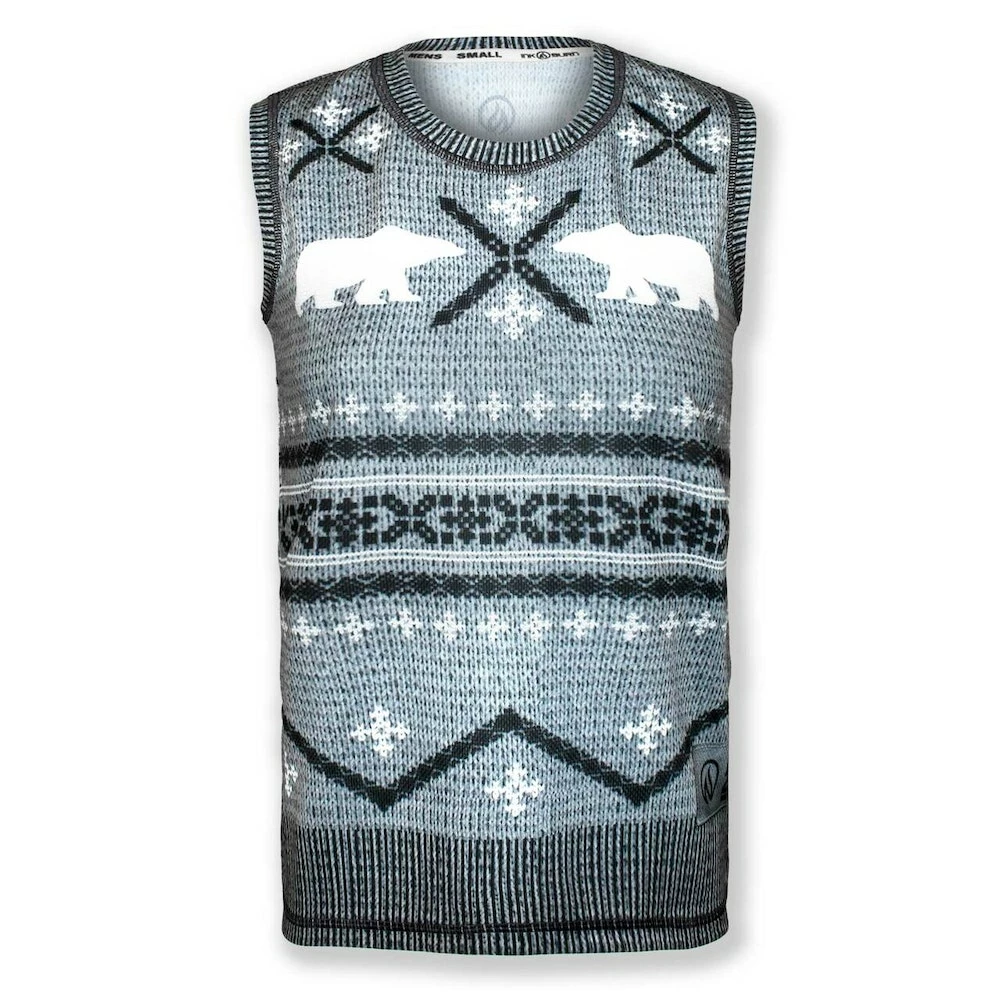 INKnBURN Men's Polar Bear Sleeveless Sweater Vest Tech Shirt (S, L, XL, 2XL) 3 INKnBURN Men's Polar Bear Sleeveless Sweater Vest Tech Shirt (S, L, XL, 2XL)
