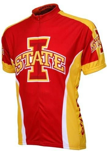 Adrenaline Promotions Iowa State Cyclones Men's Cycling Jersey (S, M, L, XL, 2XL, 3XL) 3 Adrenaline Promotions Iowa State Cyclones Men's Cycling Jersey (S, M, L, XL, 2XL, 3XL)