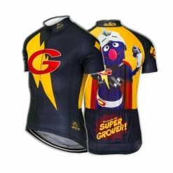 Brainstorm Sesame Street Super Grover Women's Cycling Jersey (S, XL, 2XL)