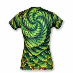 INKnBURN Women's Spiral Aloe Shirt (XS, 2XL) -challenge shop Sf4TL a45o4hnH3bOdBk20GJQ