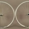 Velocity Silver Quill Rims Road Bike Wheelset Miche Hubs 9-12 Speed Campagnolo