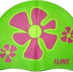 1Line Sports Flower Trio Silicone Swim Cap -challenge shop UNb60o0xHDK6 99FQK8yYCiF8