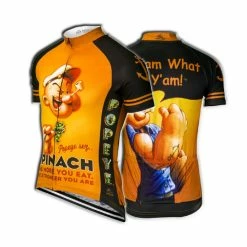 Brainstorm Popeye I Y'am What I Y'am Men's Cycling Jersey (S, M)