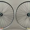 Velocity Dyad Black Suzue Promax Hubs Track Bike Wheelset 36h