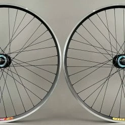 Velocity Dyad Black Suzue Promax Hubs Track Bike Wheelset 36h