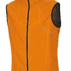 GORE Wear Men's OZON Vest With WINDSTOPPER Active Shell - ORANGE (Small)
