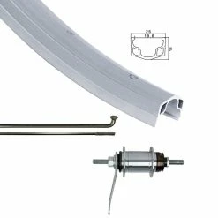 Other Wheel Shop, Alex C1000 Silver/ CF-E10 Coaster 18T, Wheel, Rear, 26'' / 559, Holes: 36, Bolt-on, 110mm, Coaster -challenge shop VlSWJoarCRrfPOPb3h88A0W A