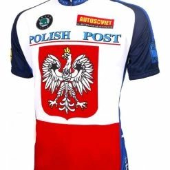 World Jerseys Polish Postal Service Men's Cycling Jersey Medium - 50% OFF!