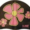 1Line Sports Flower Trio Silicone Swim Cap