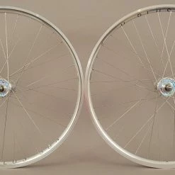 H Plus Son H + Plus Son Silver Archetype W/ 36h Suzue Track Hubs Wheelset