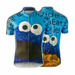 Brainstorm Sesame Street Cookie Monster Ride Bike Eat Cookie Cycling Jersey (Small) -challenge shop YnOTb ErrMm6vVy52 qsZkGN8