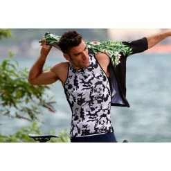 Nalini CAMU Tank Cycling Sleeveless Base Layer - Camouflage White/Black/Grey -challenge shop aYpW1N1PoZ7 9rhUtTTQ82 6g