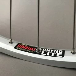 Sun Rims Sun Rhyno Lite 26" Silver Mountain Bike Wheels Shimano Hubs Rim Brake 8-11 Speed -challenge shop abZ kTHVfhc1sjg3v3Noo l w