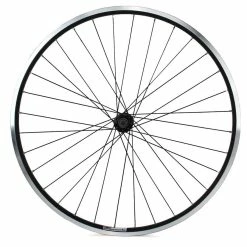 Other Sta-Tru, 26" Front MTB Style Black Double Wall Rim 32h QR V-Brake Stainless Steel Spokes