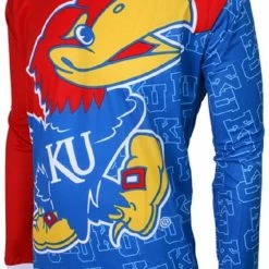 Adrenaline Promotions Kansas University Jayhawks Men's MTB Cycling Jersey (Small)