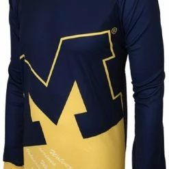 Adrenaline Promotions Michigan Wolverines Men's MTB Cycling Jersey (Small)