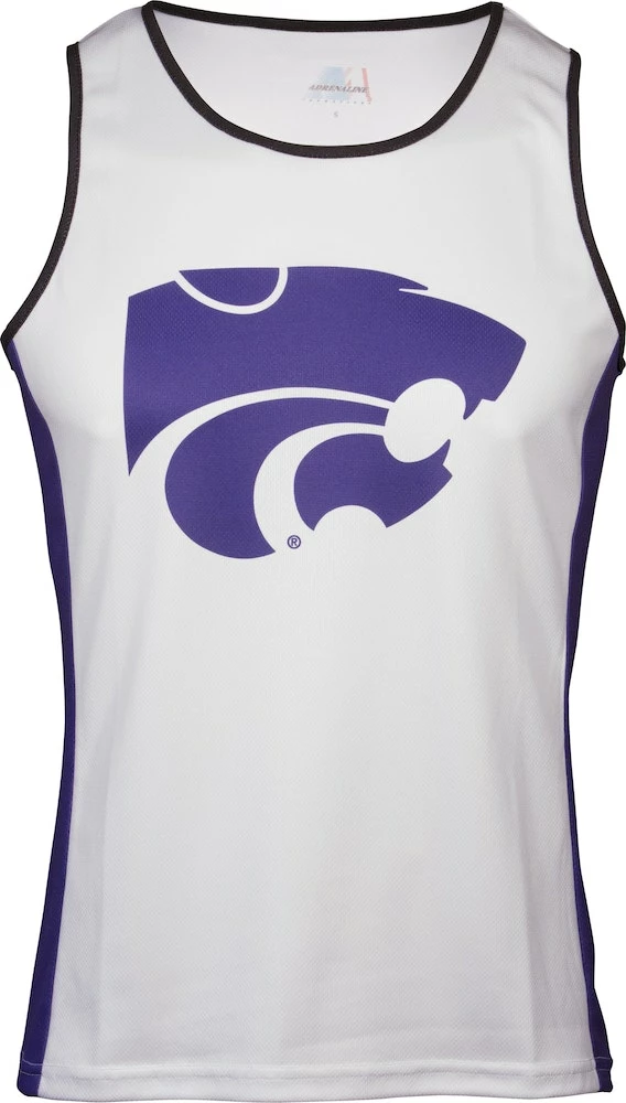 Adrenaline Promotions Kansas State Wildcats Men's RUN/TRI Singlet (XS, S, L, XL) 3 Adrenaline Promotions Kansas State Wildcats Men's RUN/TRI Singlet (XS, S, L, XL)