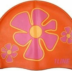 1Line Sports Flower Trio Silicone Swim Cap -challenge shop c07xfU kSRwWwZU9gAc36HT20