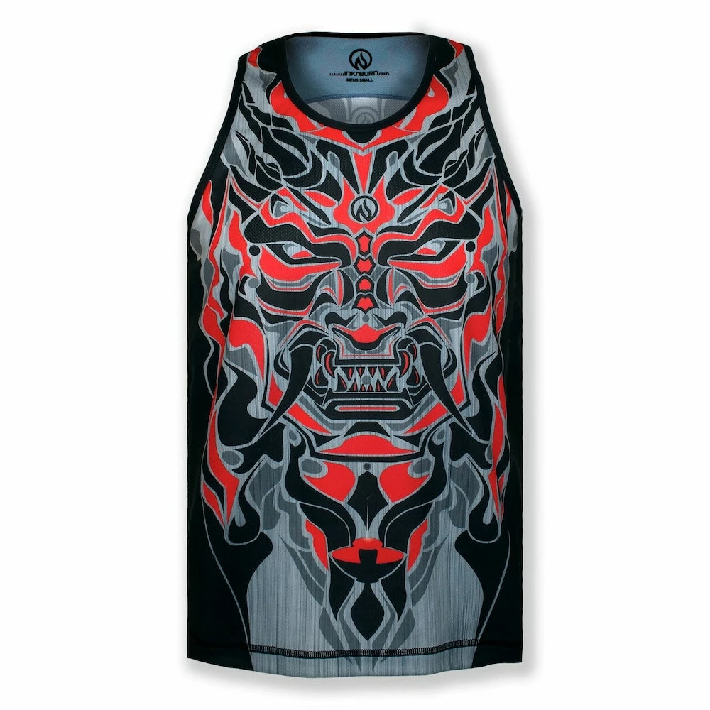 INKnBURN Men's Oni Singlet (S, M, L, 2XL) 3 INKnBURN Men's Oni Singlet (S, M, L, 2XL)