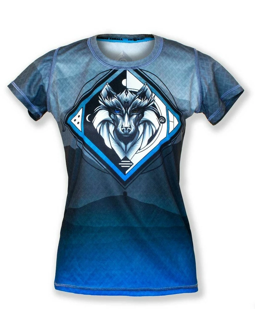 INKnBURN Women's Wolf Tech Shirt (XS, S, M, XL, 2XL) 3 INKnBURN Women's Wolf Tech Shirt (XS, S, M, XL, 2XL)