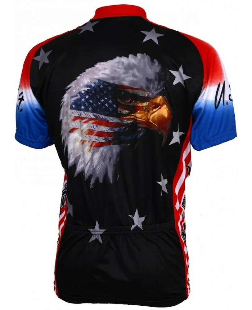 World Jerseys American Eagle Cycling Jersey 4 World Jerseys American Eagle Cycling Jersey - Image 2