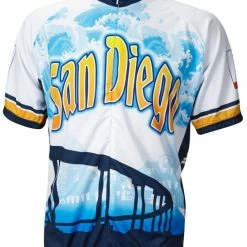 World Jerseys San Diego Men's Cycling Jersey (S, M, L, XL, 2XL, 3XL)