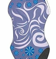 TS Swim Women's Low Back One Piece Swimsuit - Swirls (24, 32)