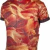 It's In My Heart Bacon "Powered By Pork" Men's Cycling Jersey (Large)