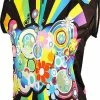 It's In My Heart Flower Power Women's Sleeveless Cycling Jersey (S, M, L, XL, 2XL)