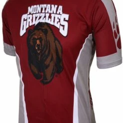 Adrenaline Promotions Montana Grizzlies Road Cycling Jersey (Small)