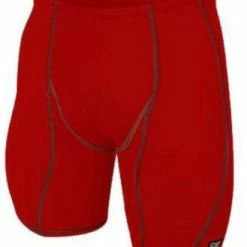 De Soto Men's Forza Tri Short 4-Pocket, Red, Small
