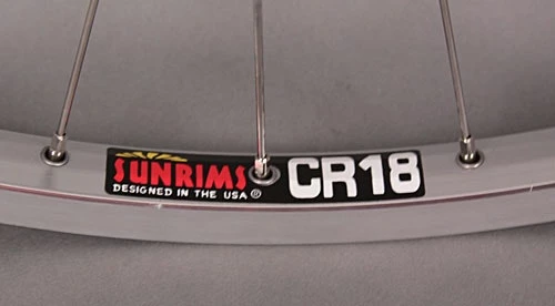 Sun Rims New Sun CR18 27" Silver Road Bike Wheelset Freewheel 126mm 5 6 7 Speed Freewheel 5 Sun Rims New Sun CR18 27" Silver Road Bike Wheelset Freewheel 126mm 5 6 7 Speed Freewheel - Image 3