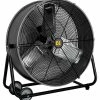 BE FD24 - 24" Drum Fan 3 Blade 220 Watts 2 Speed 0.17 HP