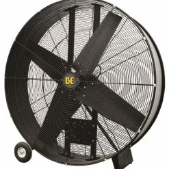 BE FD48B - 48" Belt Drive Drum Fan 4 Blade 1120 Watt 2 Speed