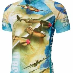 World Jerseys P-38 Lightning Cycling Jersey