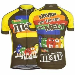 Brainstorm Team M&M's Men's Cycling Jersey (S, M, L, XL, 2XL) -challenge shop g2ZtDJjkNjLB0qqPdOsnHjO44