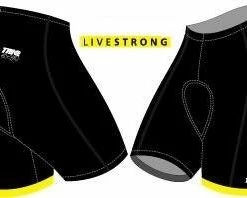 TRI@ Unisex Triathlon Shorts - Black With Yellow (X-Small)