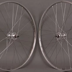 H Plus Son TB14 Silver Rims Fixed Gear Track Bike SingleSpeed Wheelset Wheels