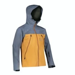 Other Cycling Jacket Leatt 2022 All Mountain 5.0 Waterproof MTB Rust Medium BM1