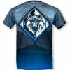 INKnBURN Men's Wolf Tech Shirt (S, M, L, 2XL)