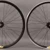 Velocity Deep V BLACK Fixed Gear Track Bike Singlespeed Wheels Wheelset DT Swiss