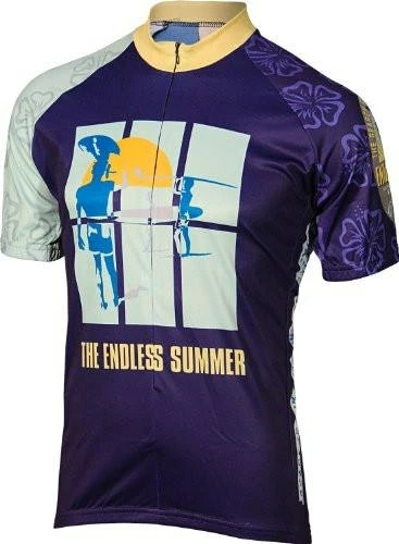 Adrenaline Promotions Endless Summer Men's Cycling Jersey, Blue (S, M, L, XL, 2XL) 3 Adrenaline Promotions Endless Summer Men's Cycling Jersey, Blue (S, M, L, XL, 2XL)