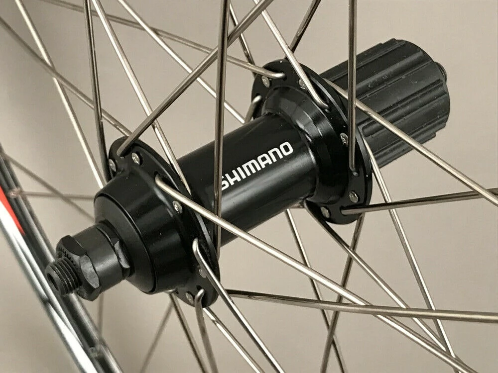 Mach1 Road Runner Black Road Bike Wheelset Shimano Tiagra Hubs 8 9 10 11 Speed 5 Mach1 Road Runner Black Road Bike Wheelset Shimano Tiagra Hubs 8 9 10 11 Speed - Image 3