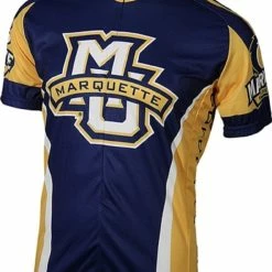 Adrenaline Promotions Marquette Golden Eagles Men's Cycling Jersey (S, M, L, XL, 2XL, 3XL)