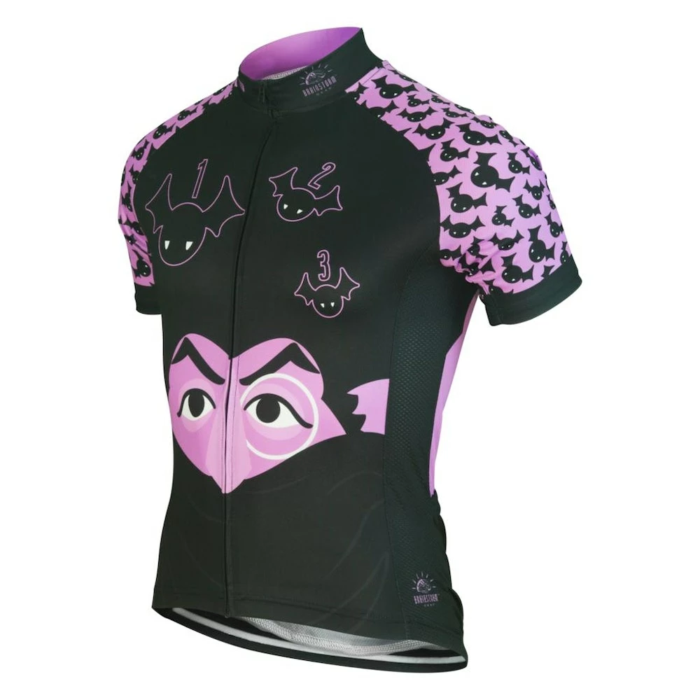 Brainstorm Sesame Street The Count Men's Cycling Jersey (S, L, 3XL) 6 Brainstorm Sesame Street The Count Men's Cycling Jersey (S, L, 3XL) - Image 4