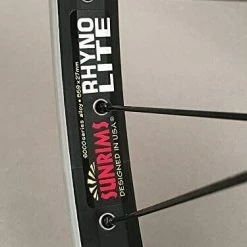 Sun Rims Sun Rhyno Lite 26" Mountain Touring Bike Wheels Shimano Deore Rim Brake Hubs 36h -challenge shop jdEnDoVU77d4rBNmv73Xv0HSM