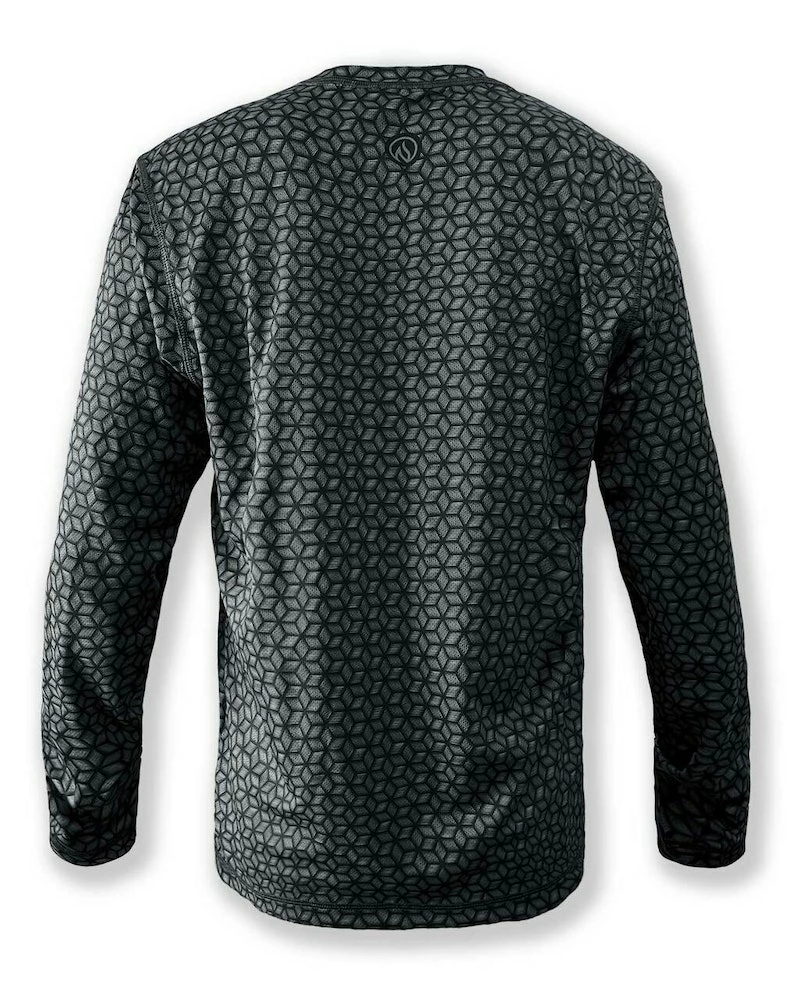 INKnBURN Men's Woven Carbon Fiber Long Sleeve Tech Shirt (S, M) 4 INKnBURN Men's Woven Carbon Fiber Long Sleeve Tech Shirt (S, M) - Image 2